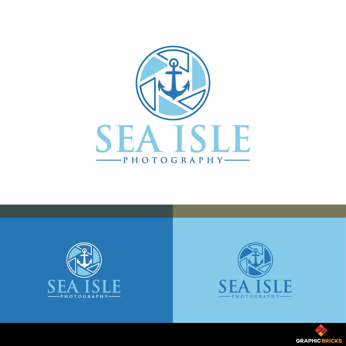 Logo Design by Graphic Bricks for Sea Isle Photography | Design #19035931