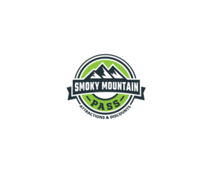 Smoky Mountain Pass | Logo Design by Ena