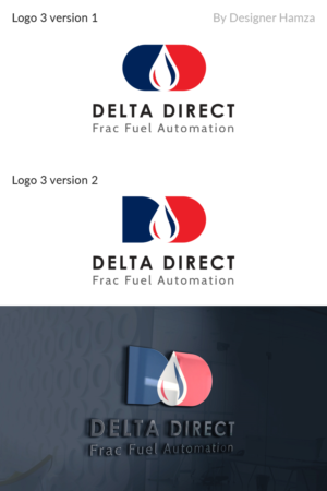 Logo Design by Designer Hamza for DELTA FUEL | Design: #19031366