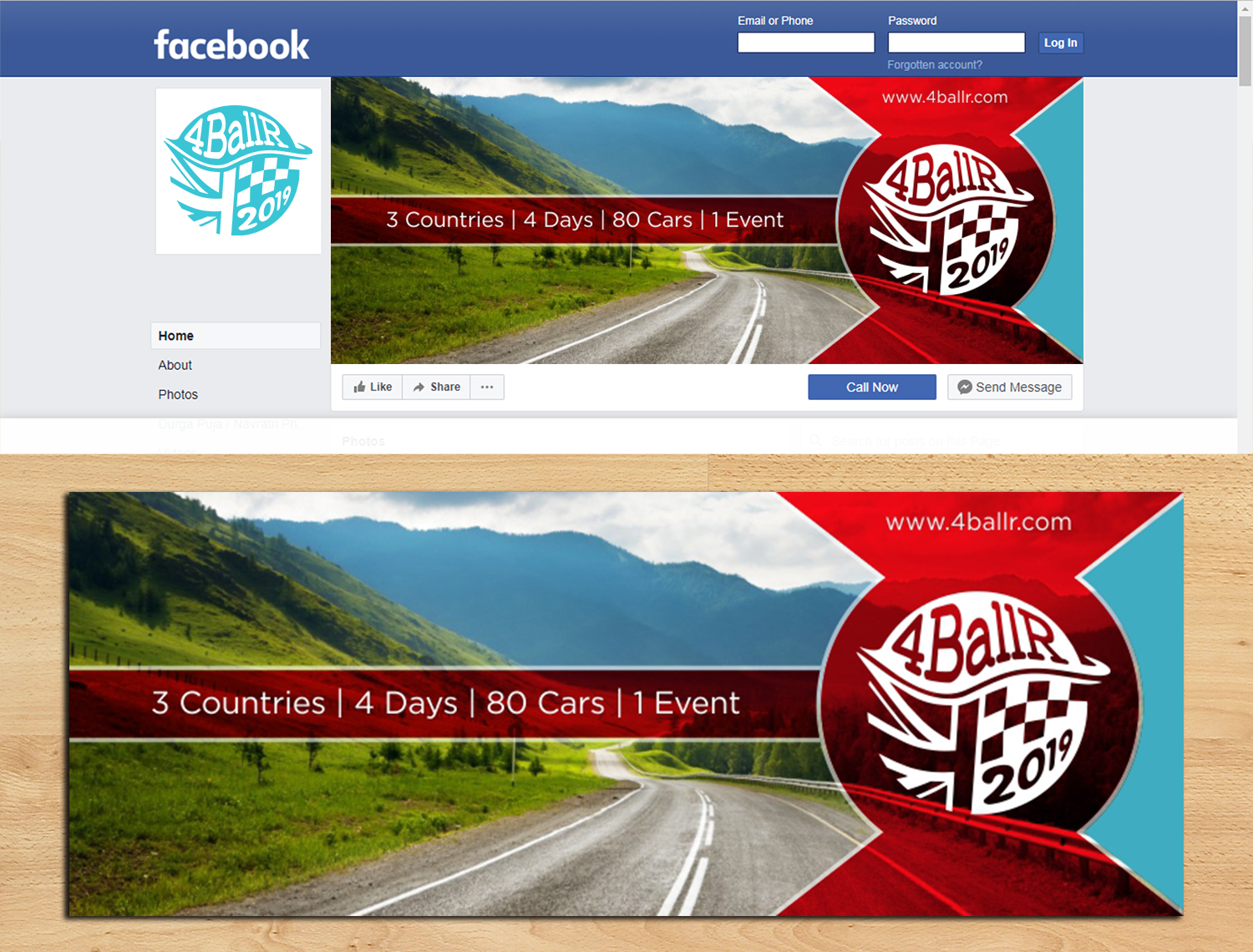 Facebook Design by ecorokerz for this project | Design #19043625
