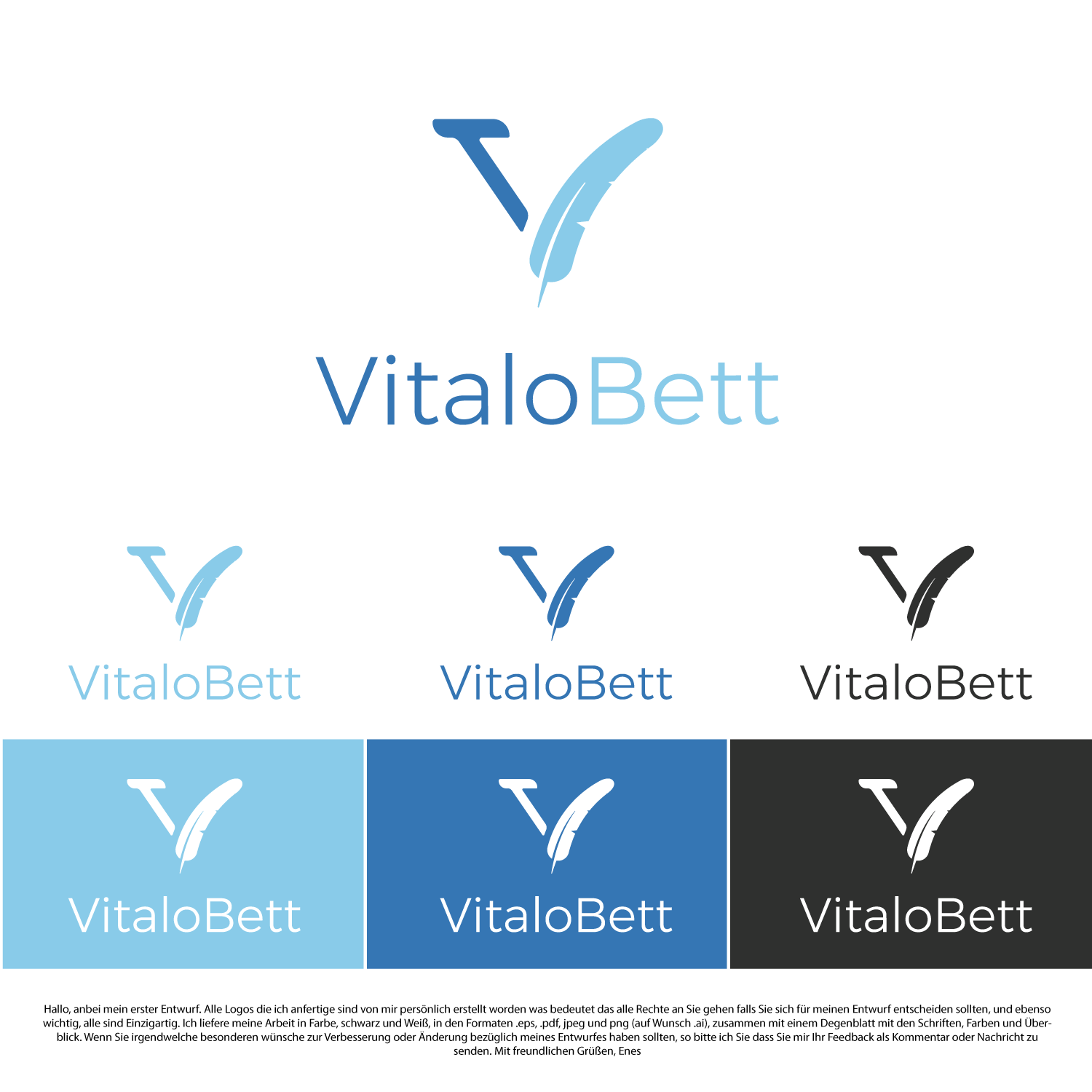 Design de Logo par bavcic.enes pour VitaloBett GmbH | Design #19050460