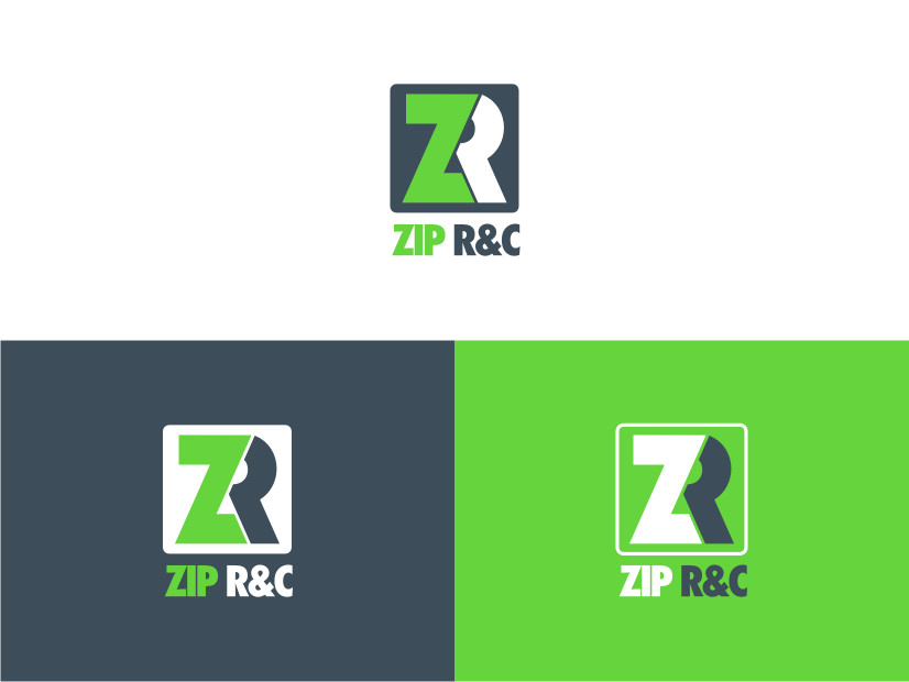 Logo Design by Atvento Graphics for Zip Roofing & Construction | Design #19070982