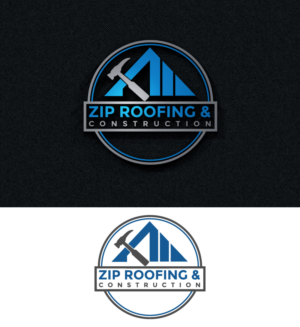 ZIP ROOFING & CONSTRUCTION (or ZIP R&C) | Logo Design by jason71