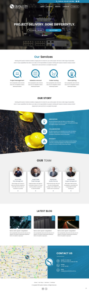Web Design by pb for this project | Design: #19060491