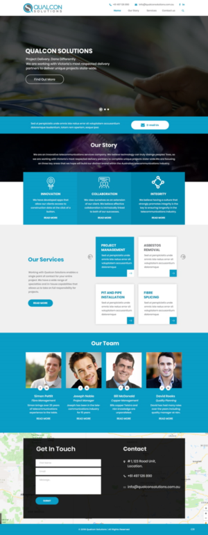 Web Design by pb for this project | Design: #19060494
