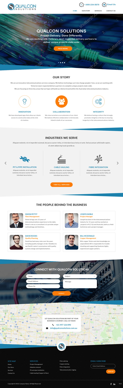 Web Design by pb for this project | Design #19060495