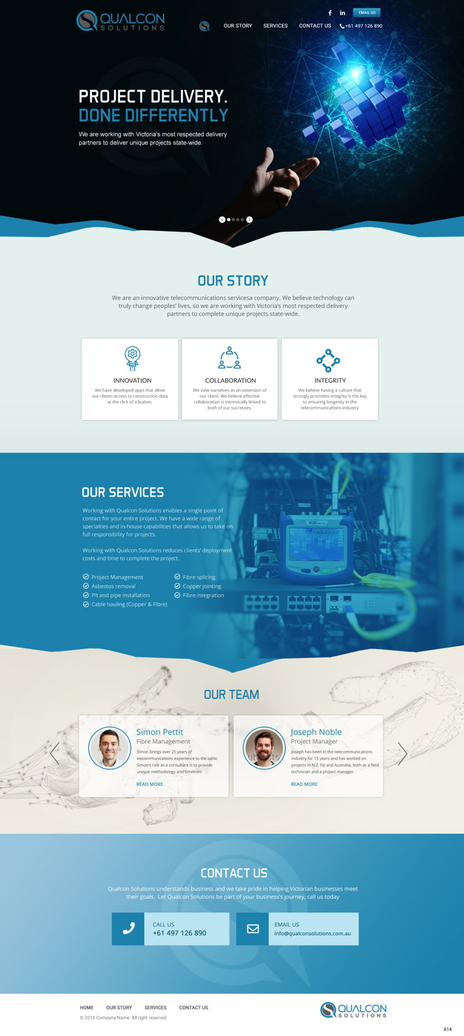 Web Design by pb for this project | Design #19060496