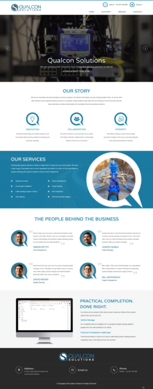 Web Design by pb for this project | Design: #19069616