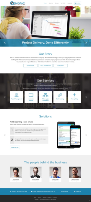 Web Design by pb for this project | Design: #19069618