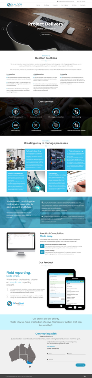 Web Design by Sujit Banerjee for this project | Design: #19120580