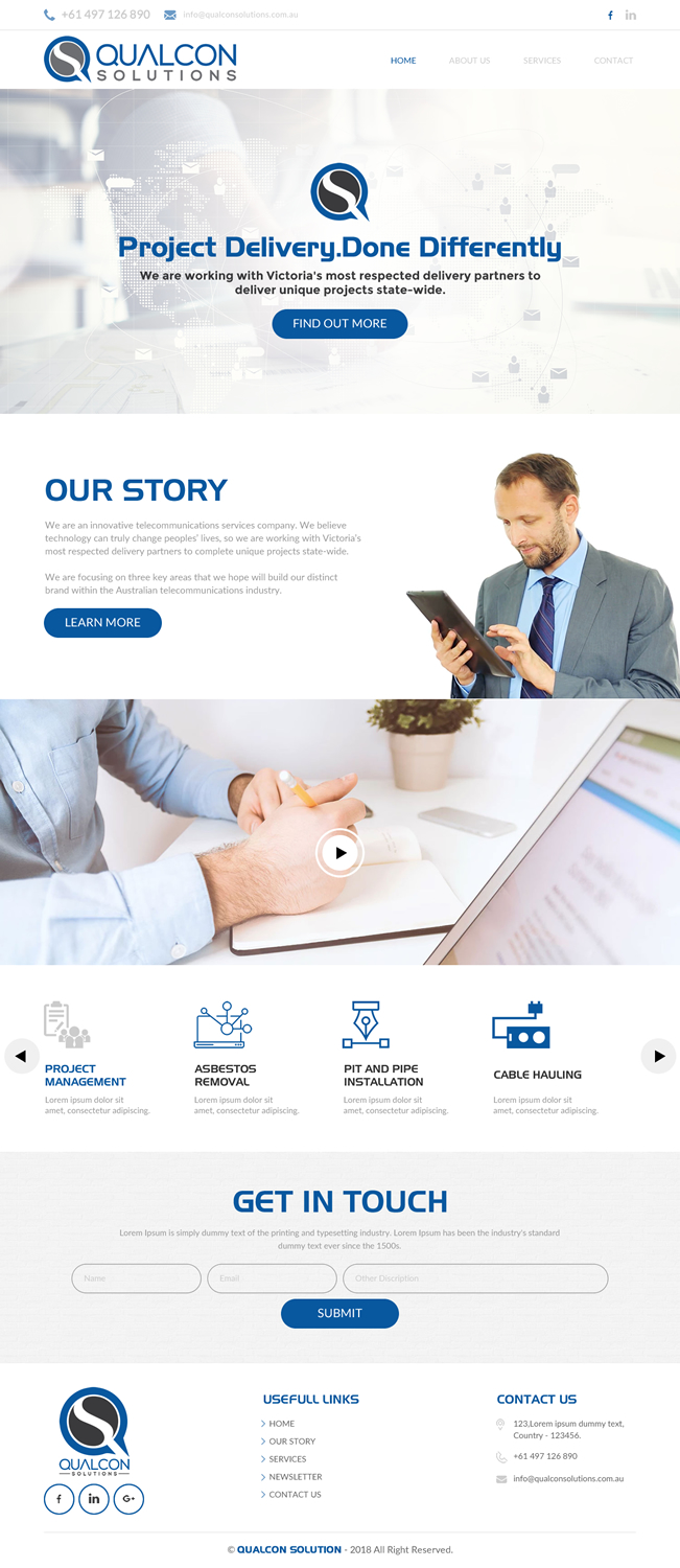 Web Design by rightway for this project | Design #19059179