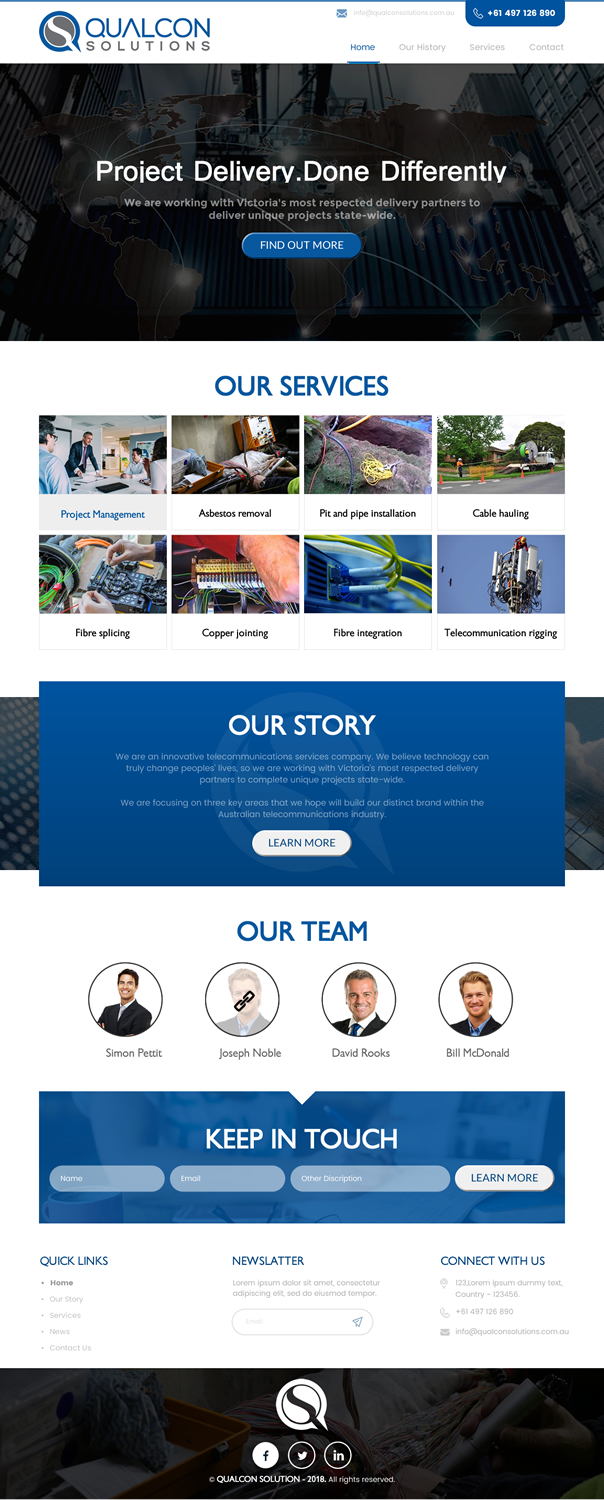 Web Design by rightway for this project | Design #19059181