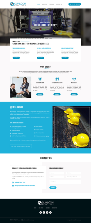 Web Design by Dream Logo Design for this project | Design: #19071531