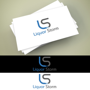 LS, Liquor Storm | Logo Design by ClearDesign