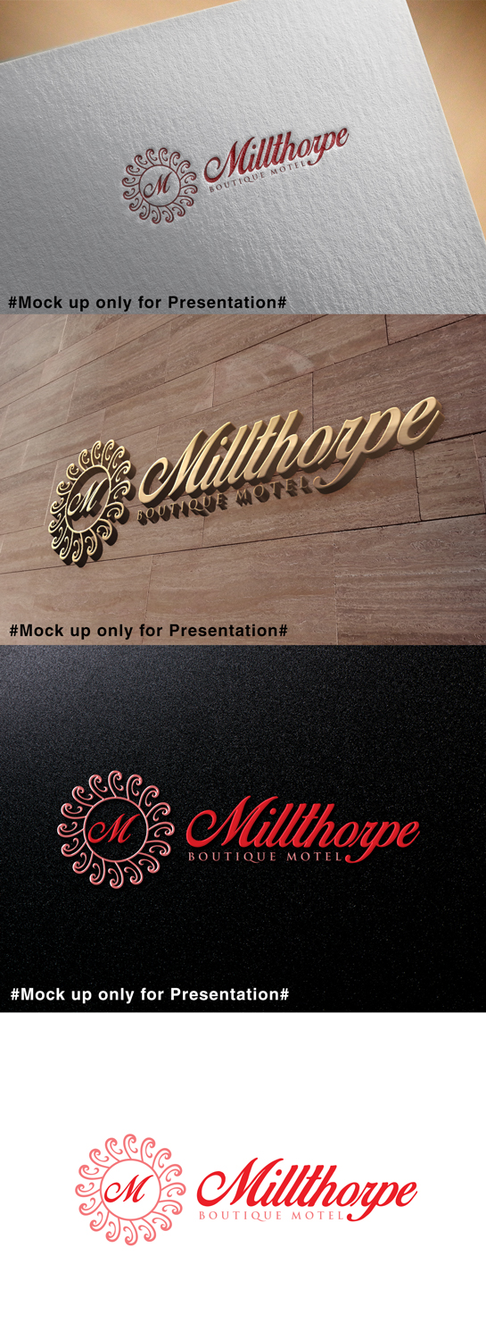 Logo Design by designmind78 for Millthorpe Boutique Motel | Design #19057085