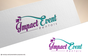 Logo Design by A S design @ for Impact Event Rentals | Design: #19065752