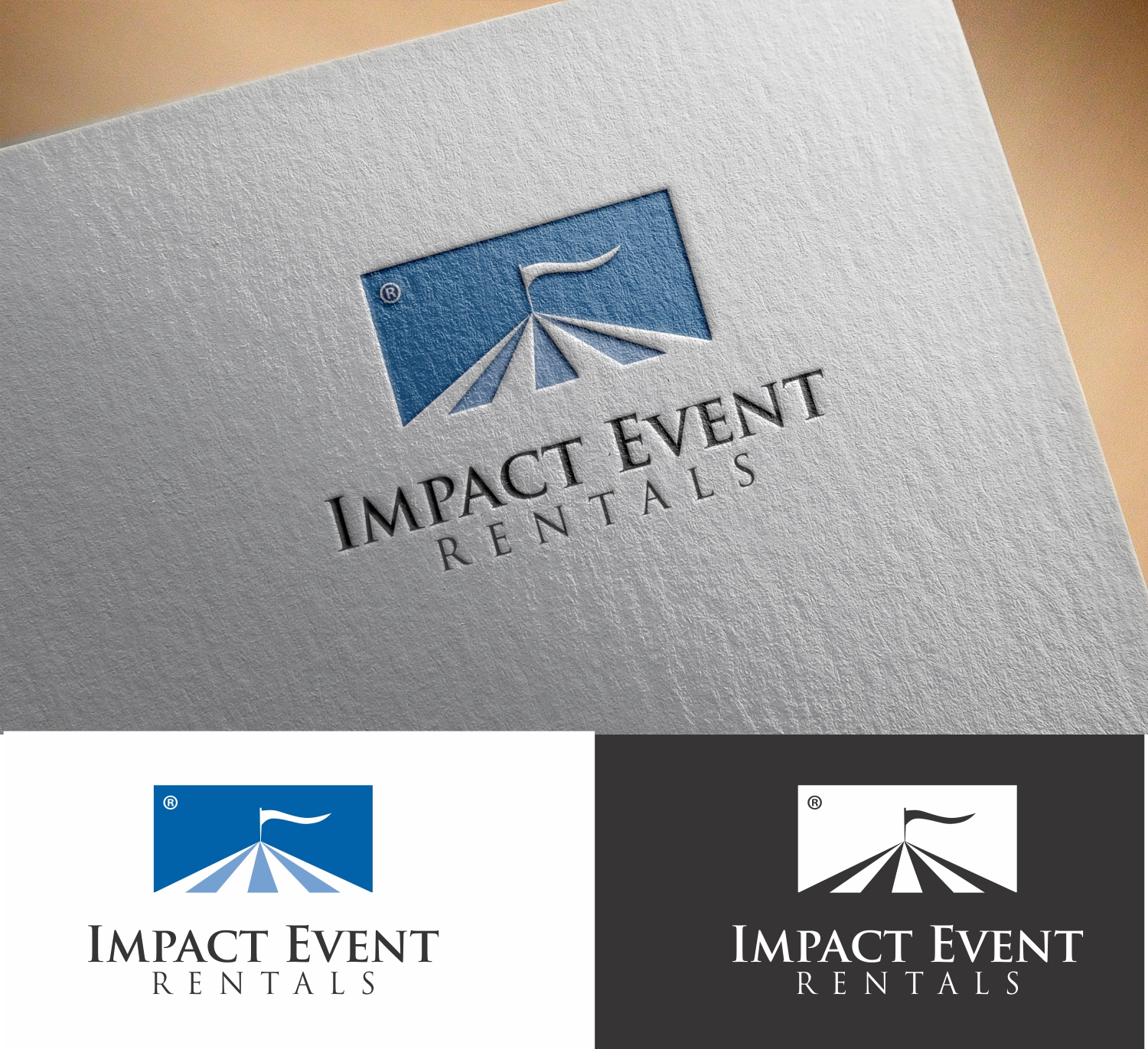 Logo-Design von TridentDesigns für Impact Event Rentals | Design #19070094