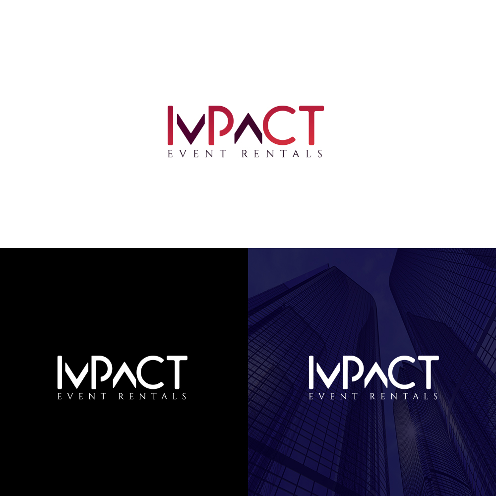 Logo Design by Gabriel Mark for Impact Event Rentals | Design #19091656
