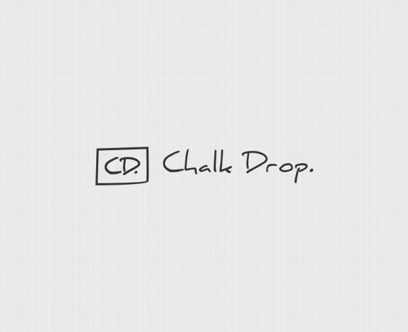 Logo Design by Omee for Chalk Drop | Design #673321