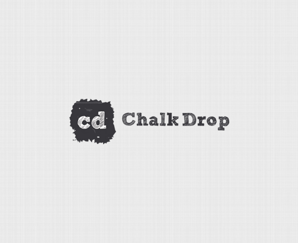 Logo Design by Omee for Chalk Drop | Design #673363