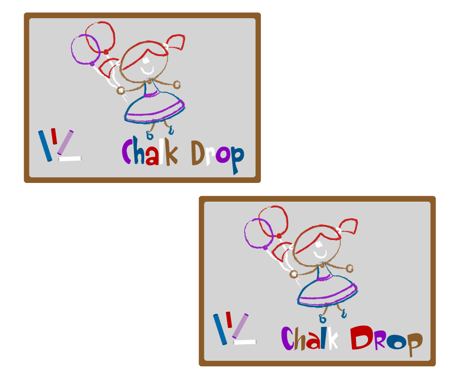 Logo Design by Parul for Chalk Drop | Design #689902