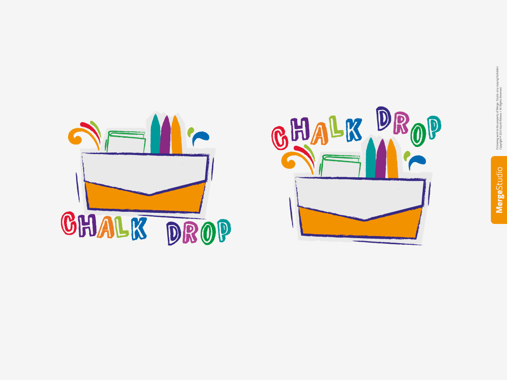 Design de Logo par MergeStudio pour Chalk Drop | Design #689724