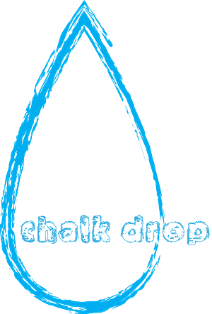 Logo Design by JaseBloorDesign for Chalk Drop | Design: #670093