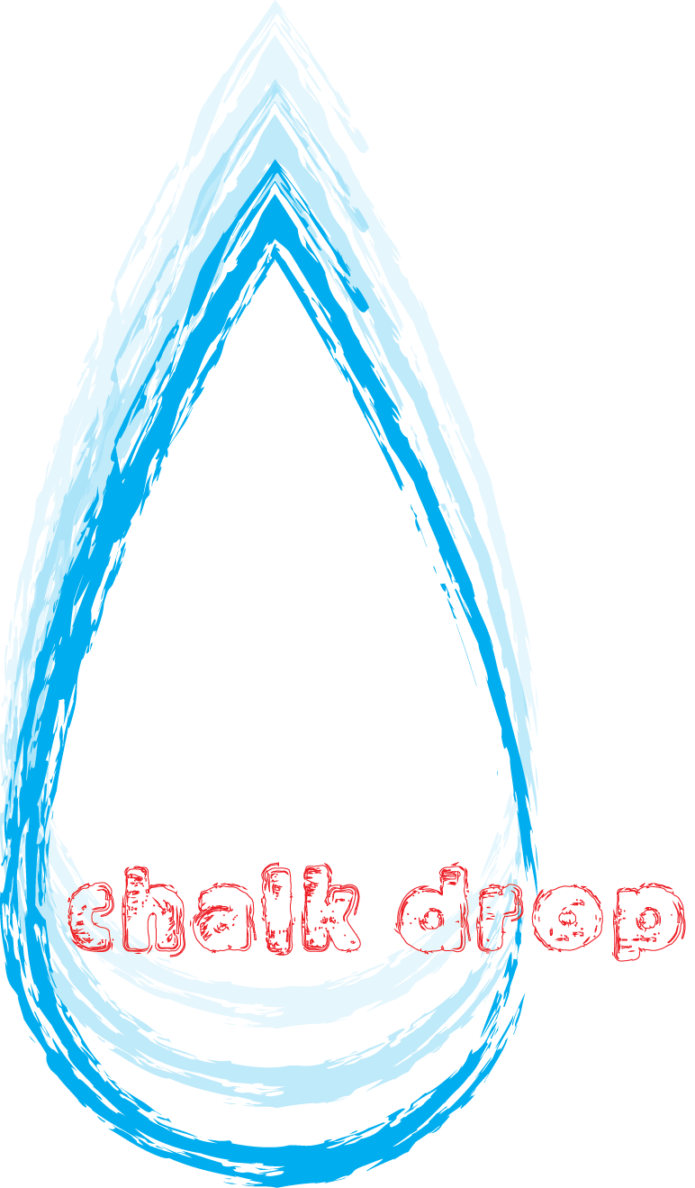 Logo Design by JaseBloorDesign for Chalk Drop | Design #670100