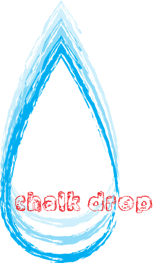Logo Design by JaseBloorDesign for Chalk Drop | Design: #670100