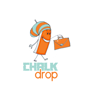 Logo Design by ksenia design for Chalk Drop | Design: #684681