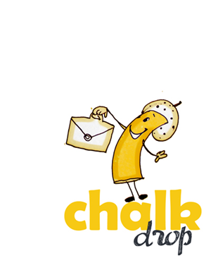 Logo Design by ksenia design for Chalk Drop | Design: #691054