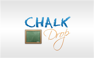 Logo Design by JR designs for Chalk Drop | Design: #673608