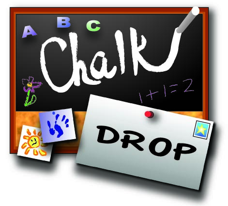 Logo Design by Angler Designs for Chalk Drop | Design #691926