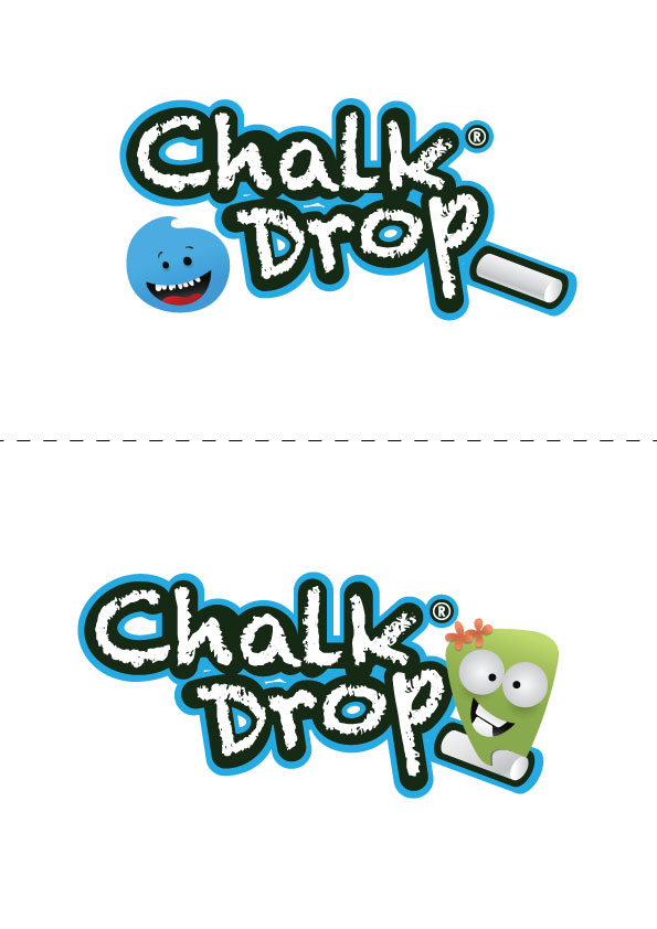 Logo Design by Darkcross Design for Chalk Drop | Design #669054