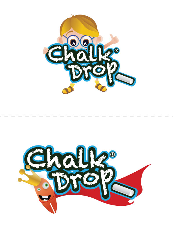 Logo Design by Darkcross Design for Chalk Drop | Design #669056