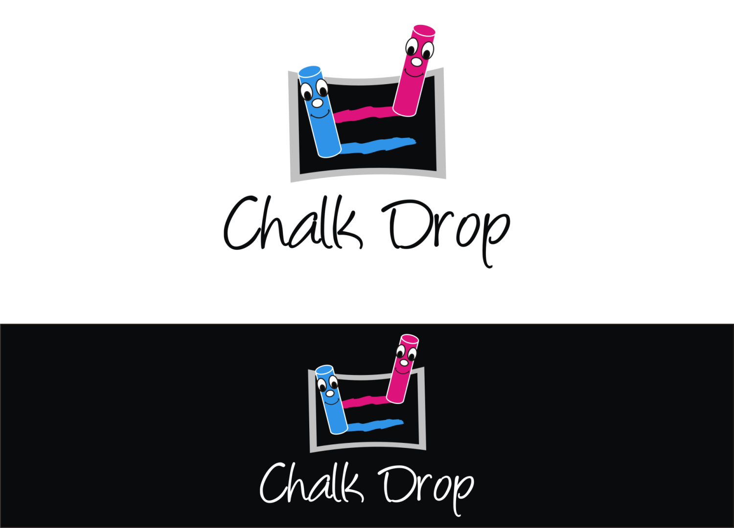 Logo Design by 3t for Chalk Drop | Design #671806
