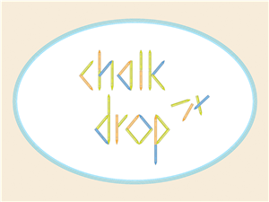 Logo Design by ievaplaude for Chalk Drop | Design: #684114