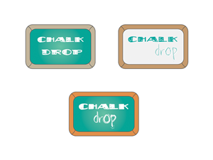 Logo Design by ievaplaude for Chalk Drop | Design: #684183