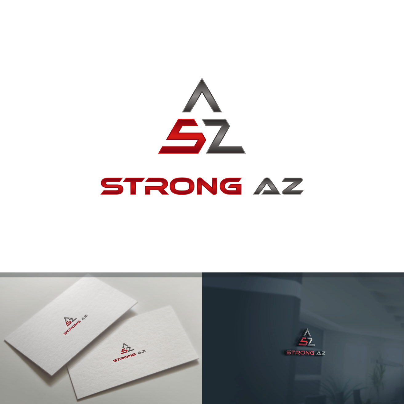 Logo Design by anak mama for Strong Az | Design #19048164