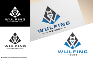 WH(WulfingHouse) | Logo Design by Juli creation