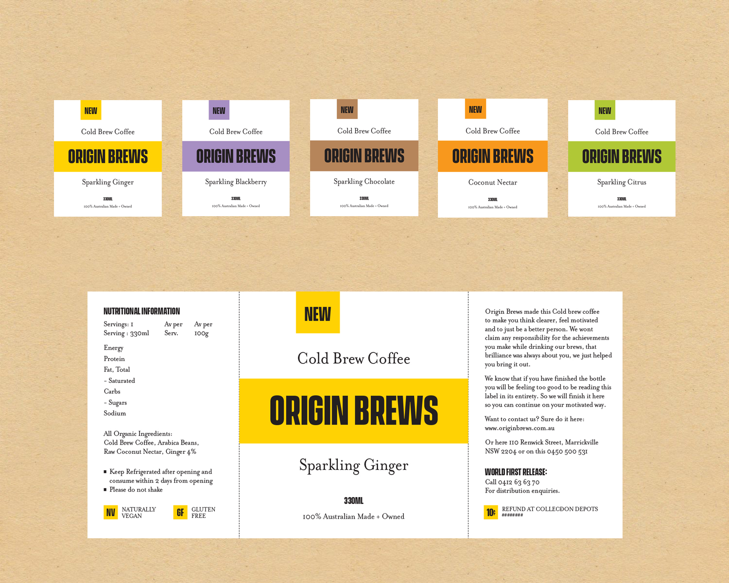 Label Design by EKnight for this project | Design #19053229
