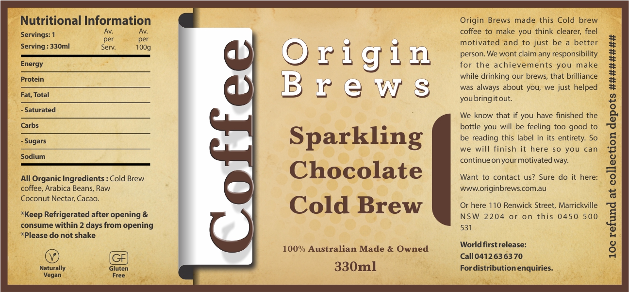 Label Design by Robert Macwan for this project | Design #19093088