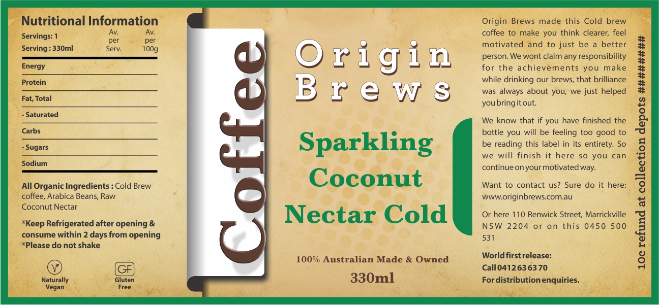Label Design by Robert Macwan for this project | Design #19093092