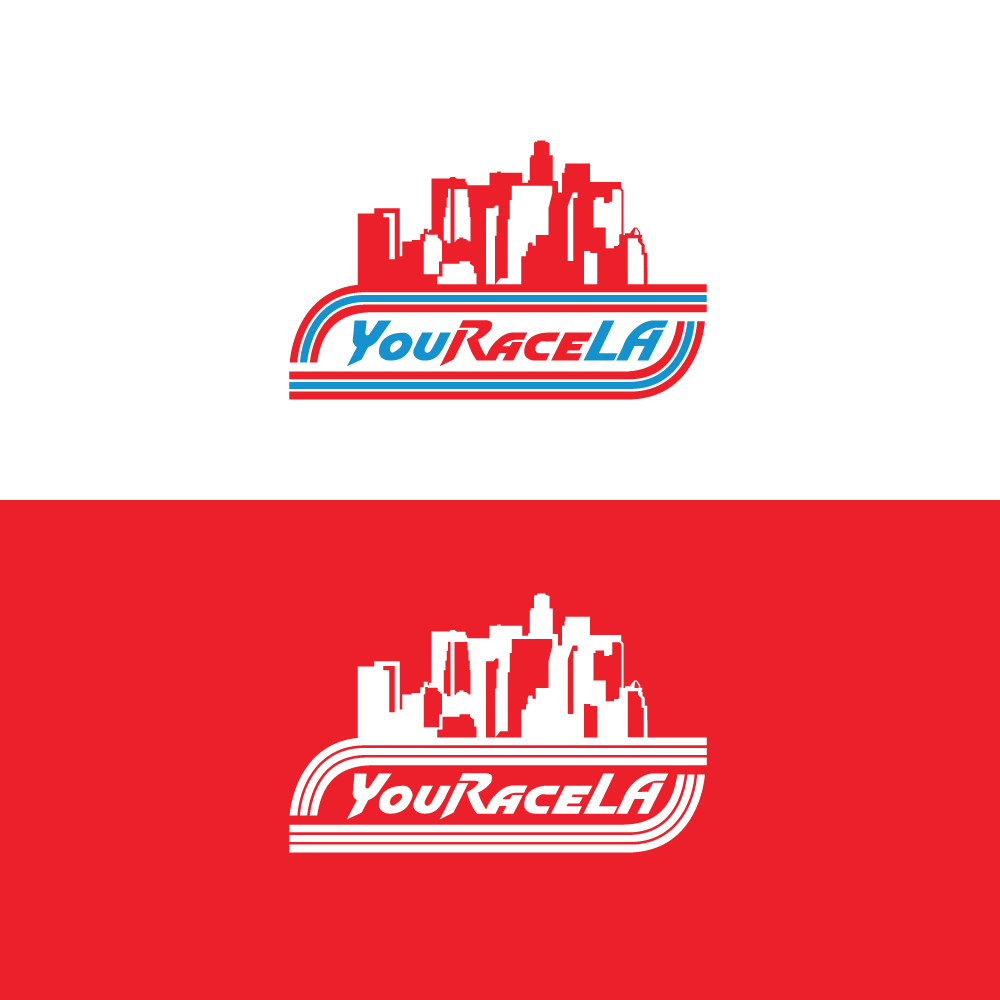 Logo Design by Sujit Banerjee for You Race LA | Design #19058568
