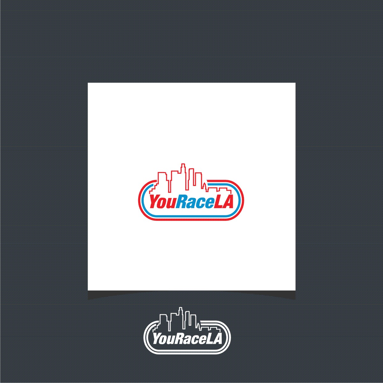 Logo Design by langkisau for You Race LA | Design #19044139