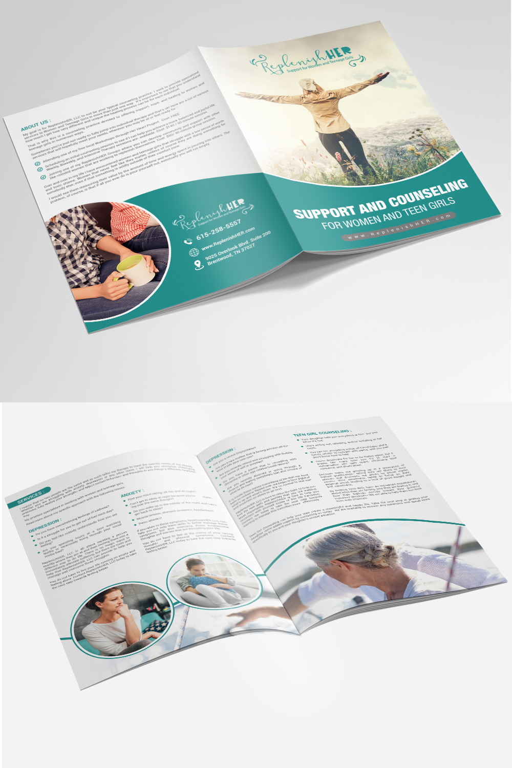 Flyer Design by hih7 for ReplenishHER Counseling | Design: #19044214