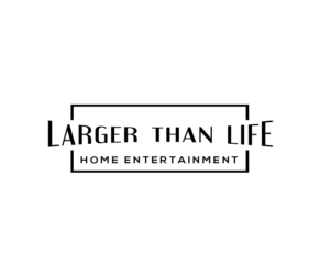 Larger Than Life Home Entertainment | Logo Design by renderman