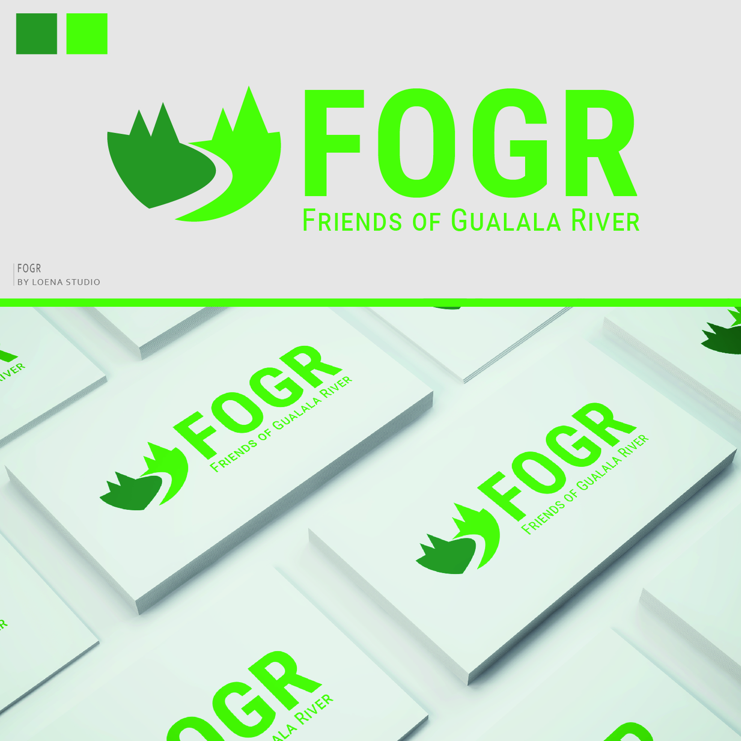 Logo Design by Loena Studio for Friends of Gualala River | Design #19045487