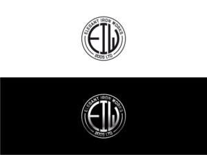 Elegant Iron Works 2005 Ltd  or Elegant Iron Works | Logo Design by Atvento Graphics