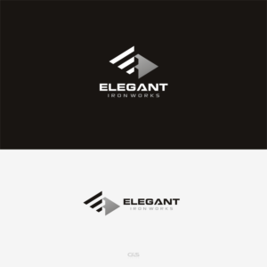 Elegant Iron Works 2005 Ltd  or Elegant Iron Works | Logo Design by CKS d e s i g n